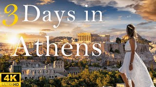 How to Spend 3 Days in ATHENS Greece  Itinerary for Firsttime Visitors [upl. by Wittenburg]