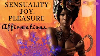 Divine Feminine 🙏🏾 🦋 SACRAL Chakra Affirmations  Sexual Energy Healing [upl. by Riddle763]