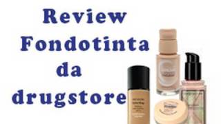 Review fondotinta da drugstore [upl. by Jasisa]