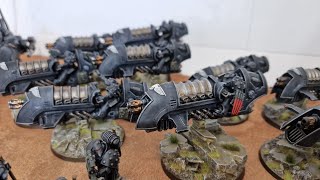 Raven Guard vs Night Lords Horus Heresy battle report [upl. by Woodie]