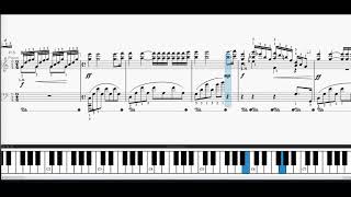 Richard Clayderman Ballade Pour Adeline  piano sheet music with fingering [upl. by Skippie258]