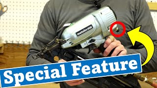 Metabo 15Ga Nailer Features  More Than Just a Nail Gun [upl. by Fruin]