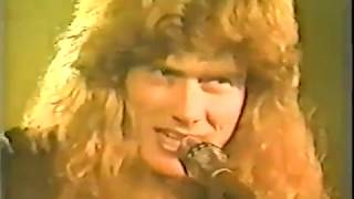 Megadeth  Peace Sells TV Performance  1987 [upl. by Lenoyl]