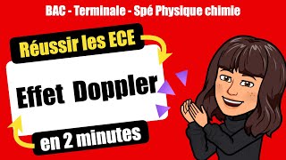 👩‍🔬Réussir lECE de Spécialité Physique Chimie  EFFET DOPPLER  TERMINALE [upl. by Innattirb33]