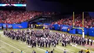 Sugar Bowl Pregame Activity TBDBITL Ohio State Marching Band 1 1 2015 [upl. by Ahsinat]