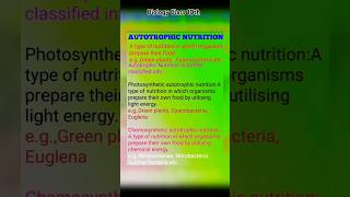 Autotrophic NutritionClass 10 Biology ch1 Life Processes part 2shorts ytshortsindia ytshorts [upl. by Ssenav]