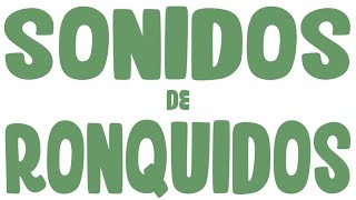 SONIDOS DE RONQUIDOS  SNORING SOUNDS [upl. by Ramas]