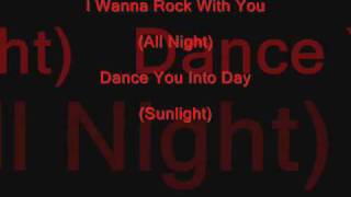 Michael Jackson  Rock With You Lyrics [upl. by Norabal]