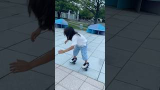 learning to turn inwards in free skates shorts [upl. by O'Connor]