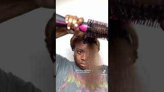 THE BEST BLOW DRYER FOR NATURAL HAIR 🤩🤩Revlon OneStep Hair Dryer amp Volumizer Hot Air Brush [upl. by Jensen]