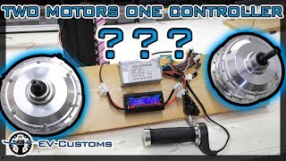 Can one Speed Controller Run two Hub Motors [upl. by Eintrok156]