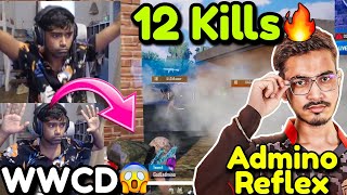 GodL 12 Kills WWCD • Neyoo Shocked 😮 👑 Admino Reflex 🥵 [upl. by Atsylac]