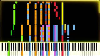 REO Speedwagon  Cant Fight This Feeling  MIDI amp Synthesia [upl. by Adyht372]