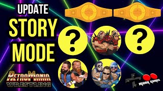 Update on Story Mode in RetroMania Wrestling  a Tag Team Story  Panel at TooManyGames 2022 [upl. by Naes235]