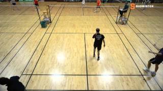 Syracuse vs Amherst Northeast Collegiate Badminton Team Championship [upl. by Noral]