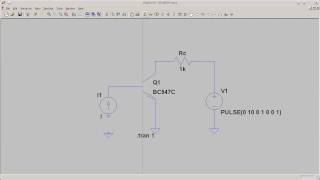 Using LTSpice to create Transistor Characteristic Curves Greek [upl. by Oirevlis]