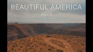 BEAUTIFUL AMERICA  Part 3  Moki Dugway Goosenecks Monument Valley [upl. by Bobina262]