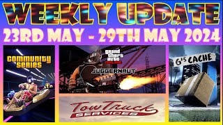 Everything Weekly Update 23rd May  29th May 2024  GTA Online 5 [upl. by Aljan932]