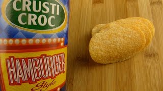 Crusti Croc Stapelchips Hamburger Style [upl. by Jillayne]