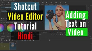 shotcut how to add text  how to add text in shotcut video editor 2019  shotcut video editor [upl. by Nosnev929]