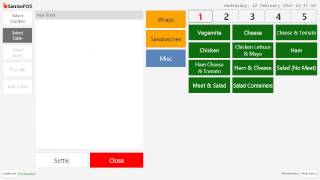 SambaPOS V4  Custom Table Layout [upl. by Koosis]