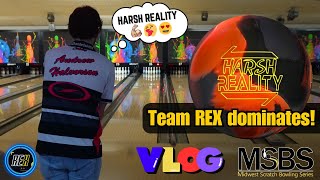 TAT winner bowls his first MSBS event  Team REX VLOG [upl. by Nickey]