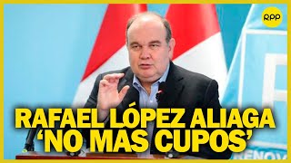 Rafael López Aliaga quotNo estamos llevando ningún recicladoquot para las elecciones municipales [upl. by Aciretahs]