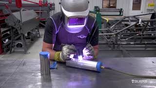 Purge Welding Stainless  Fabrication Series 11 [upl. by Amre]