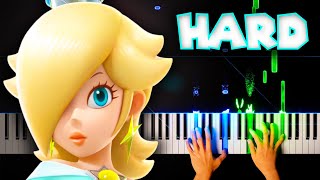 Rosalina in the Observatory from Super Mario Galaxy  Piano Tutorial [upl. by Ahmad]