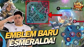 EMBLEM BARU ESMERALDA KITING KELILING MAP  AUTO MVP   MOBILE LEGENDS [upl. by Swann]