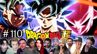 GOKU ULTRA INSTINCT🔥🔥 GOKU UI VS JIREN ⚡ REACTION MASHUP🐲Dragon Ball Super Episode 110 ドラゴンボール [upl. by Asseralc886]