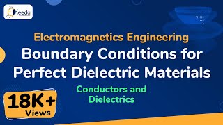 Boundary Conditions for Perfect Dielectric Materials  Conductors and Dielectrics [upl. by Bartholemy]