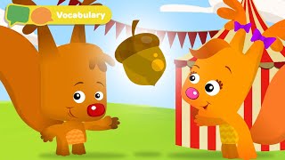 We Found The Acorn  Learning Baby First Words with Sammy and Eve  Educational Videos for Toddlers [upl. by Ermin626]