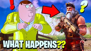 I made Boss Peter Griffin Meet Boss SGT Winter in Fortnite [upl. by Airbmak982]