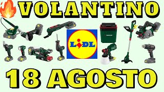 VOLANTINO LIDL PARKSIDE PAZZESCO  DAL 12 AL 18 AGOSTO faidate lidl volantino parkside [upl. by Nosremaj407]