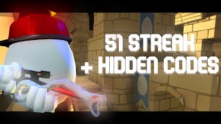 SMOOTH 51 Streak  Hidden Codes  Shell Shockers [upl. by Leoj]