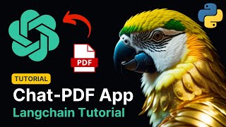 Langchain PDF App GUI  Create a ChatGPT For Your PDF in Python [upl. by Ivor]