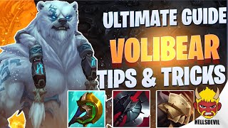 WILD RIFT ULTIMATE VOLIBEAR GUIDE  TIPS amp TRICKS  Guide amp Build [upl. by Aerdnuahs]