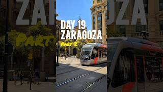 🇪🇸 What to visit in Zaragoza Spain 23  fyp day19 [upl. by Assele]