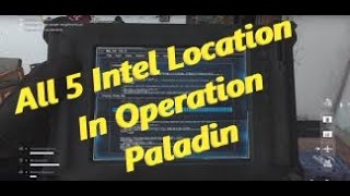 Call Of Duty Modern Warfare 4  All 5 Intel Locations In Operation Paladin [upl. by Kasevich]