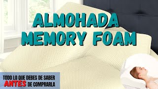 ALMOHADA MEMORY FOAM 😴 Almohada Dreamlab Neck ¿Vale la pena COMPRARLA  Unboxing [upl. by Oletta]