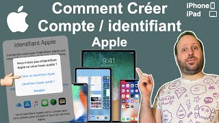 Comment Créer un Compte identifiant Apple 2024 [upl. by Adabel]