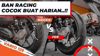 REVIEW  COMPARE BAN SOFT COMPOUND MAXXIS MAR1 908014 DAN FDR MP27 908014 OTOBOX INDONESIA🔥 [upl. by Nalyorf]