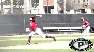 Larson Kindreich LHP Biola University Mechanics and Release at 240 FPS [upl. by Aletsirc]