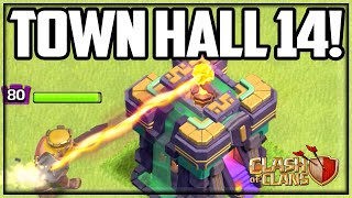 TOWN HALL 14 Reveal  Gameplay Clash of Clans UPDATE [upl. by Aliuqet]