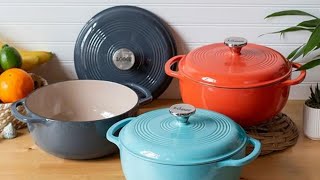 BEST DUTCH OVENS Top 5 Best Cast Iron Dutch Ovens of 2023 [upl. by Dogs]