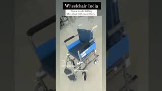 vissco invalid folding wheelchair with mag wheels [upl. by Kcerb]