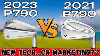 NEW vs OLD Taylormade P790Is the 2023 model any better [upl. by Brittani]