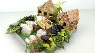 DIY Mini Fairy House amp Garden 7  Easy Crafts ideas [upl. by Grimbal503]