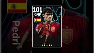 How To Train 101 RATED Pedri In Efootball 24 pedri efootball short pes viral [upl. by Caplan589]